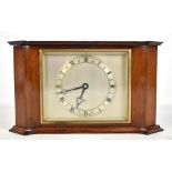 A mahogany cased Elliot mantel clock.