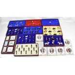 BRITAINS; ten boxed sets with limited edition examples including 'The Royal Scots Dragoon