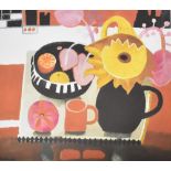 MARY FEDDEN (1915-2012); pencil signed limited edition print, 'The Orange Mug 1996', 472/550, 23 x