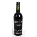 BLANDY'S; a single bottle of 1882 Verdelho Madeira wine. Additional InformationLevel base of neck,