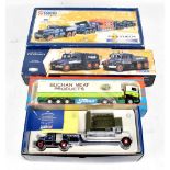 CORGI; three boxed Pickfords transport models, including 55201 and 179014, also a Tekno Buchan