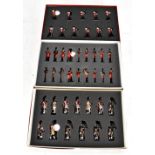 BRITAINS; three boxed limited edition military band sets, comprising 40293 'Band of The Royal Marine