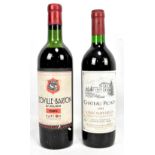 LÉOVILLE-BARTON; a single bottle of St. Julien 1960, and a single bottle of Chateau Pichon 1993