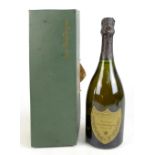 MOËT & CHANDON; a single bottle of Cuvee Dom Perignon Brut 1982 Vintage Champagne in presentation