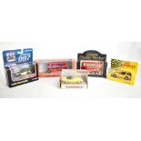 A group of boxed model vehicles including a Corgi James Bond 007 Goldfinger Rolls Royce, TY95601,