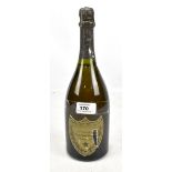 MOËT & CHANDON; a single bottle of Cuvée Dom Pérignon 1980 vintage champagne, 75cl.Additional