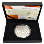 A 40th Anniversary of Decimalisation 2011 sterling silver proof coin, with certificate stating