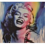 JEN ALLEN; signed limited edition print, 'The Showgirl', no.47/195, signed lower right, 76.2 x 76.