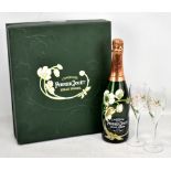 PERRIER JOUET; a single bottle of 'Belle Epoque' 1998 Brut Champagne (750ml) housed with two