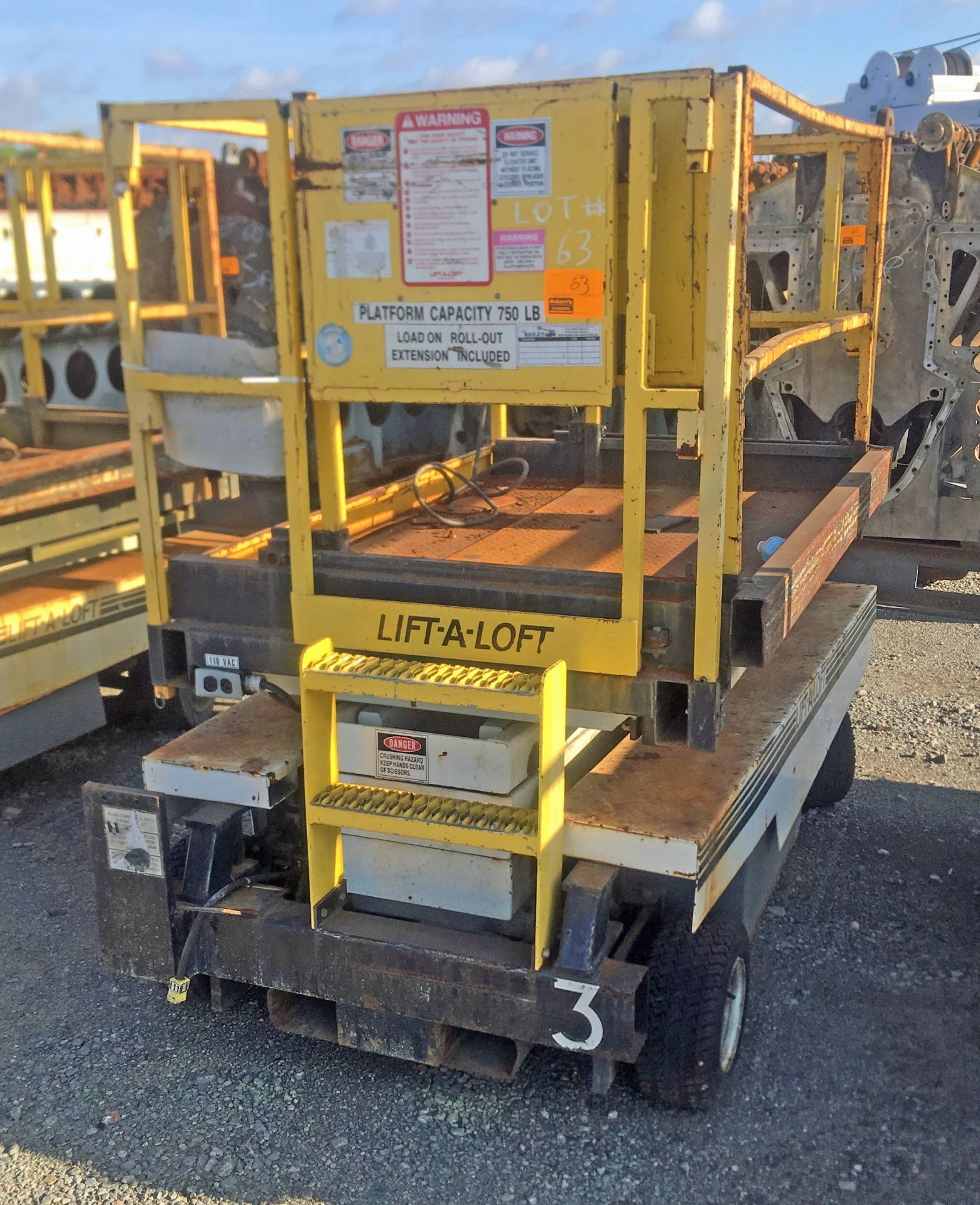 SZL10050 - LIFT-A-LOT SCISSOR LIFT