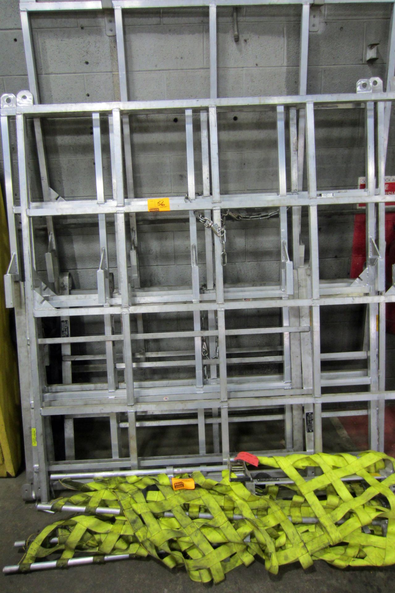 4 ALUMINUM FALL PROTECTION RACKS AND NETTING