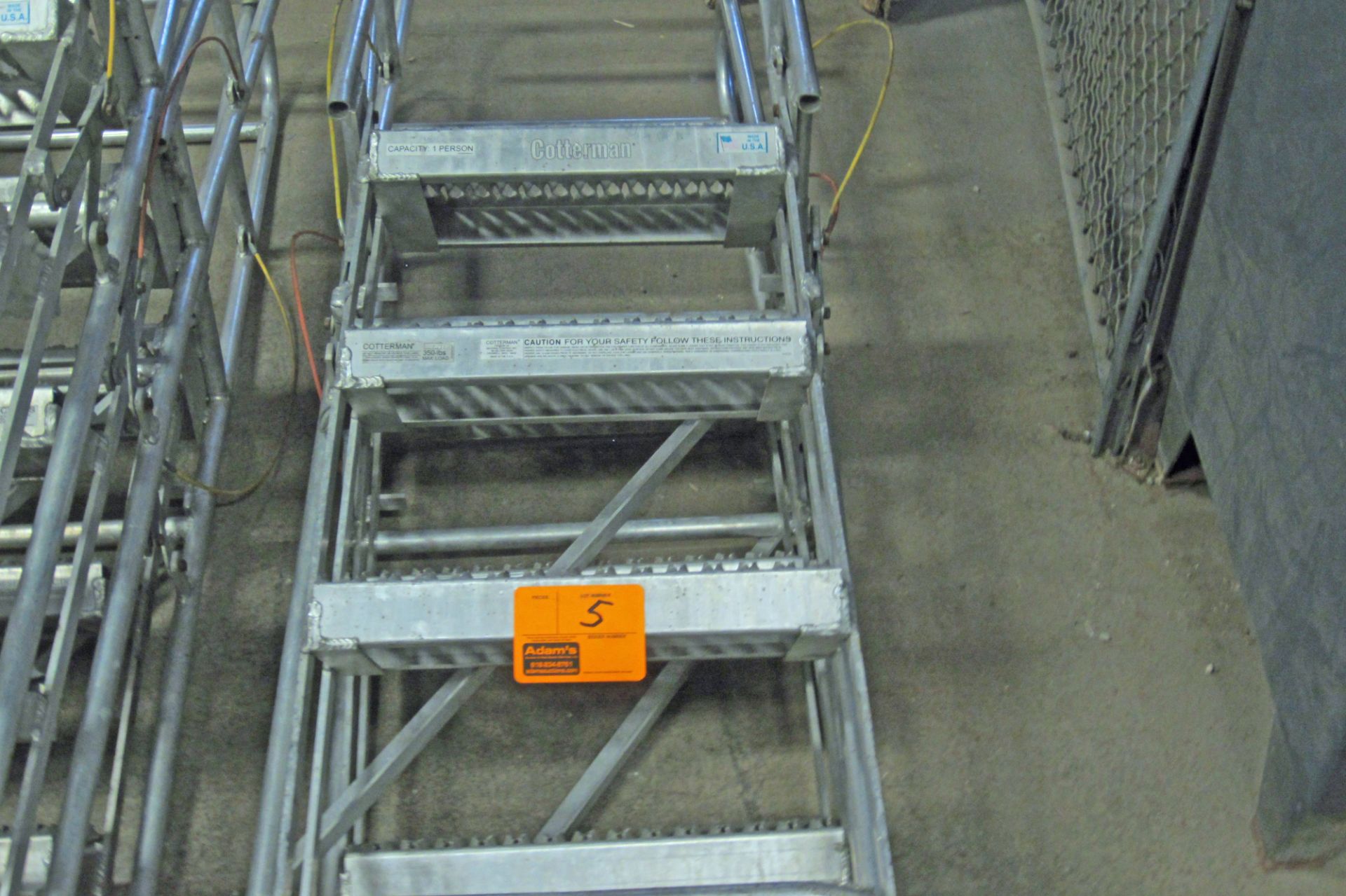 2- FOUR STEP LADDERS