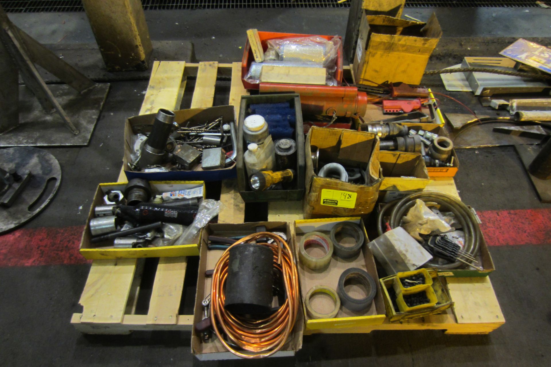 DRILL BITS, FILTERS, COPPER, TUBING, TAPE