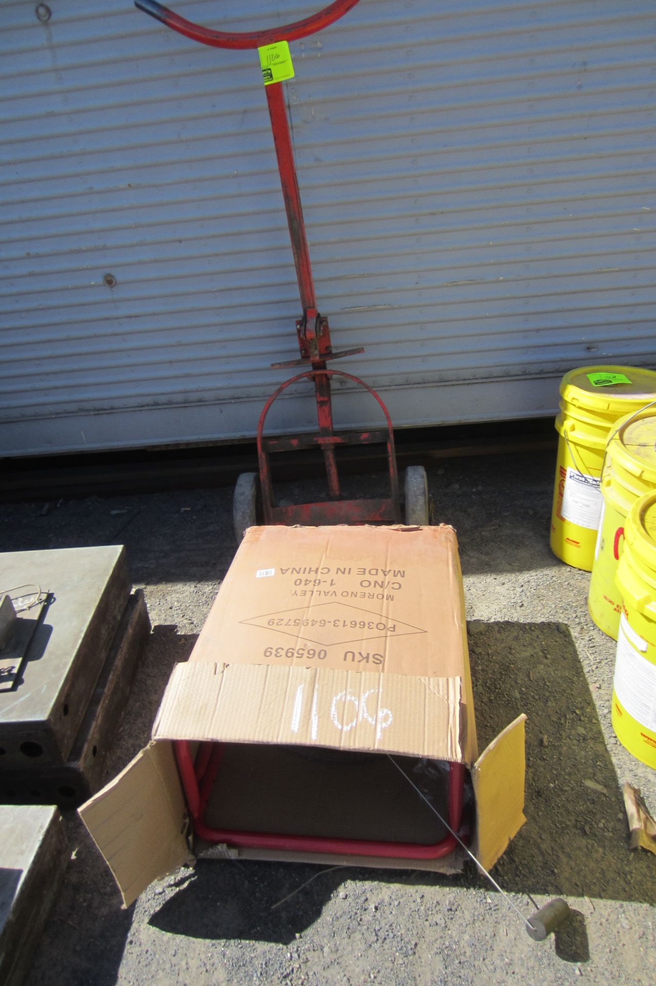 BUCKET CART, UNASSEMBLED CART