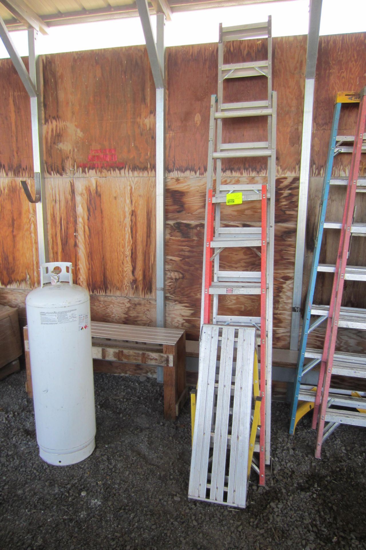 (3) LADDER SECTIONS, 2' STEP LADDER