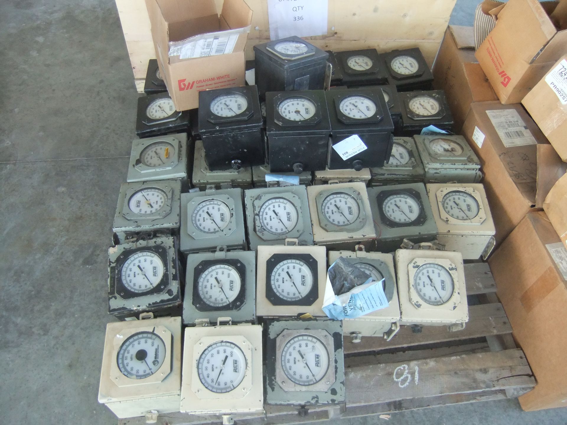 2 Pallets of Speedometer Assembly Remote without Cases - 727-6546; Pulse Speed Indicators - 727- - Image 2 of 2