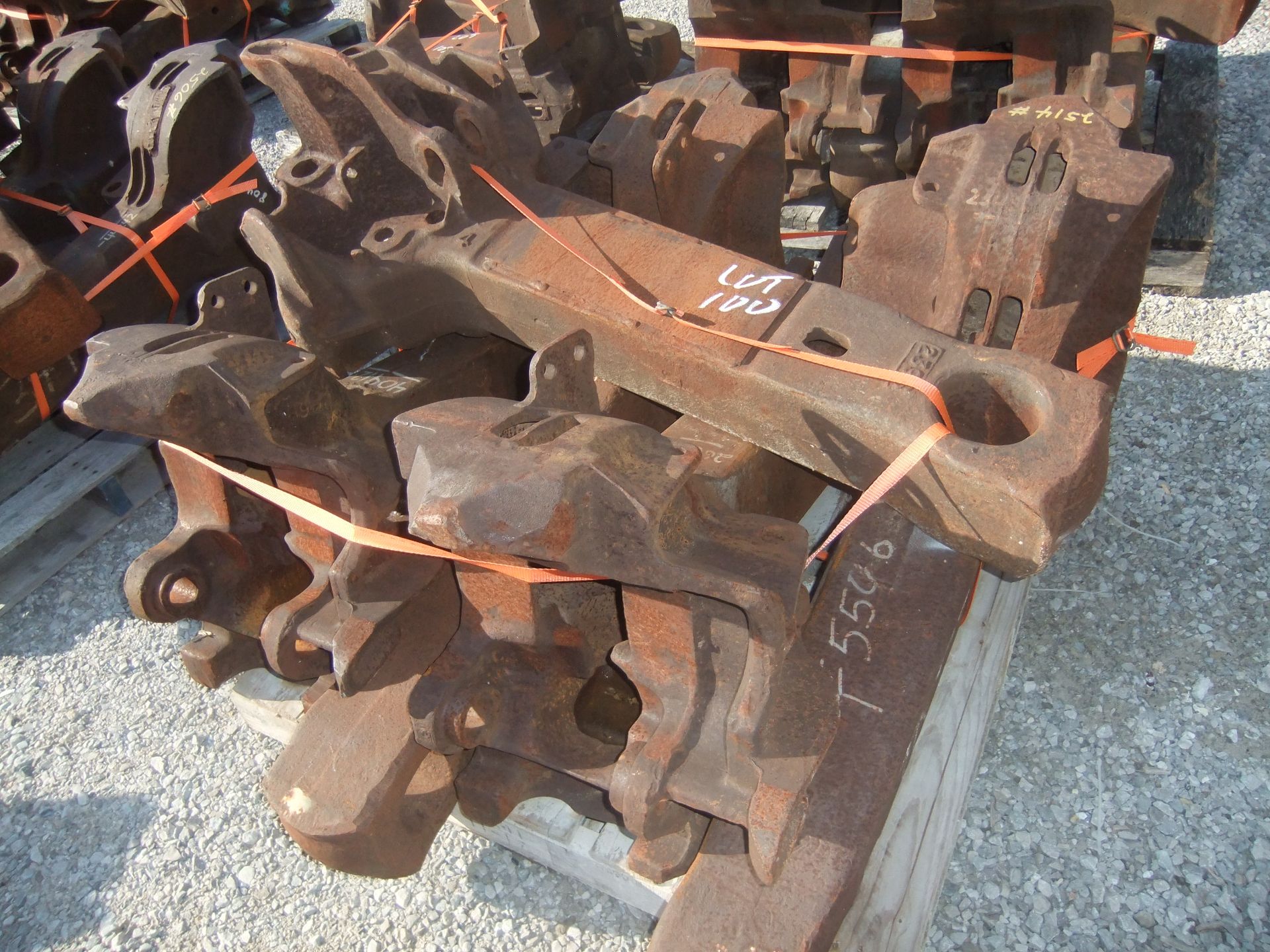 Pallet of Locomotive Couplers