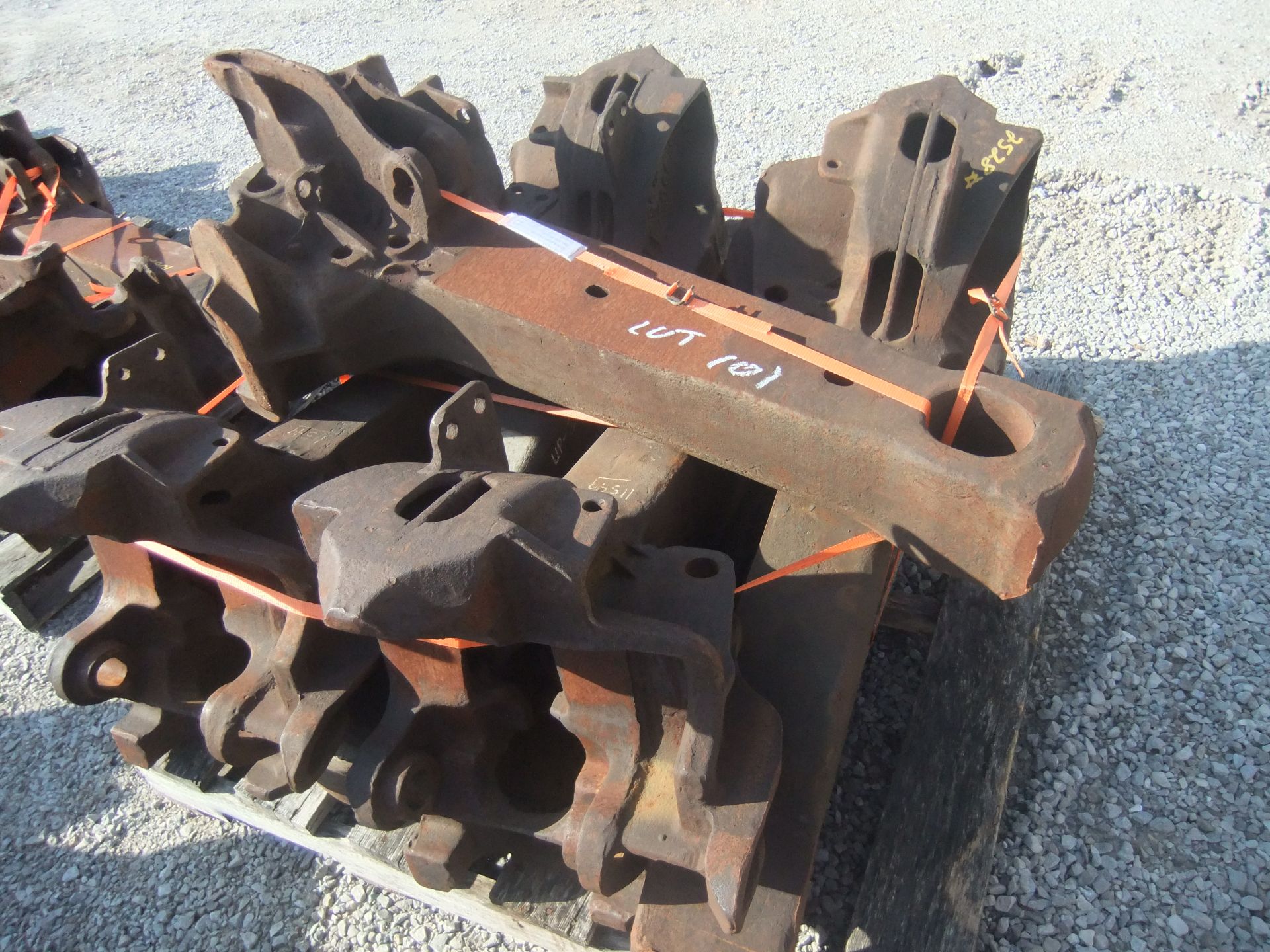 Pallet of Locomotive Couplers