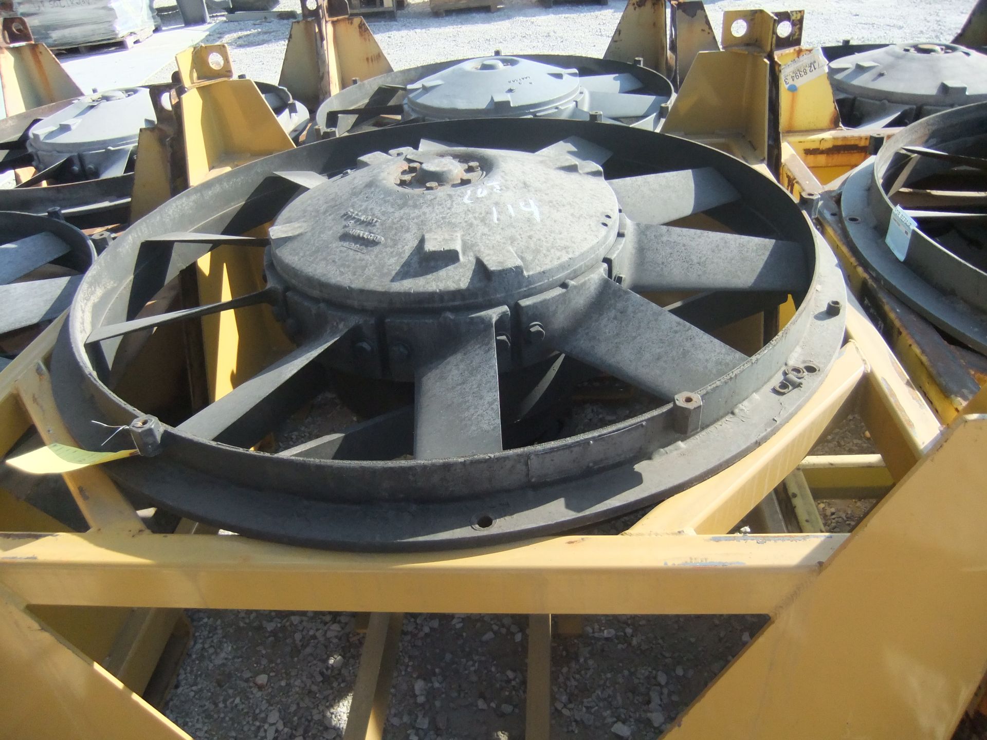 Pallet of EMD Dynamic Brake Grid Blower - 712-7371