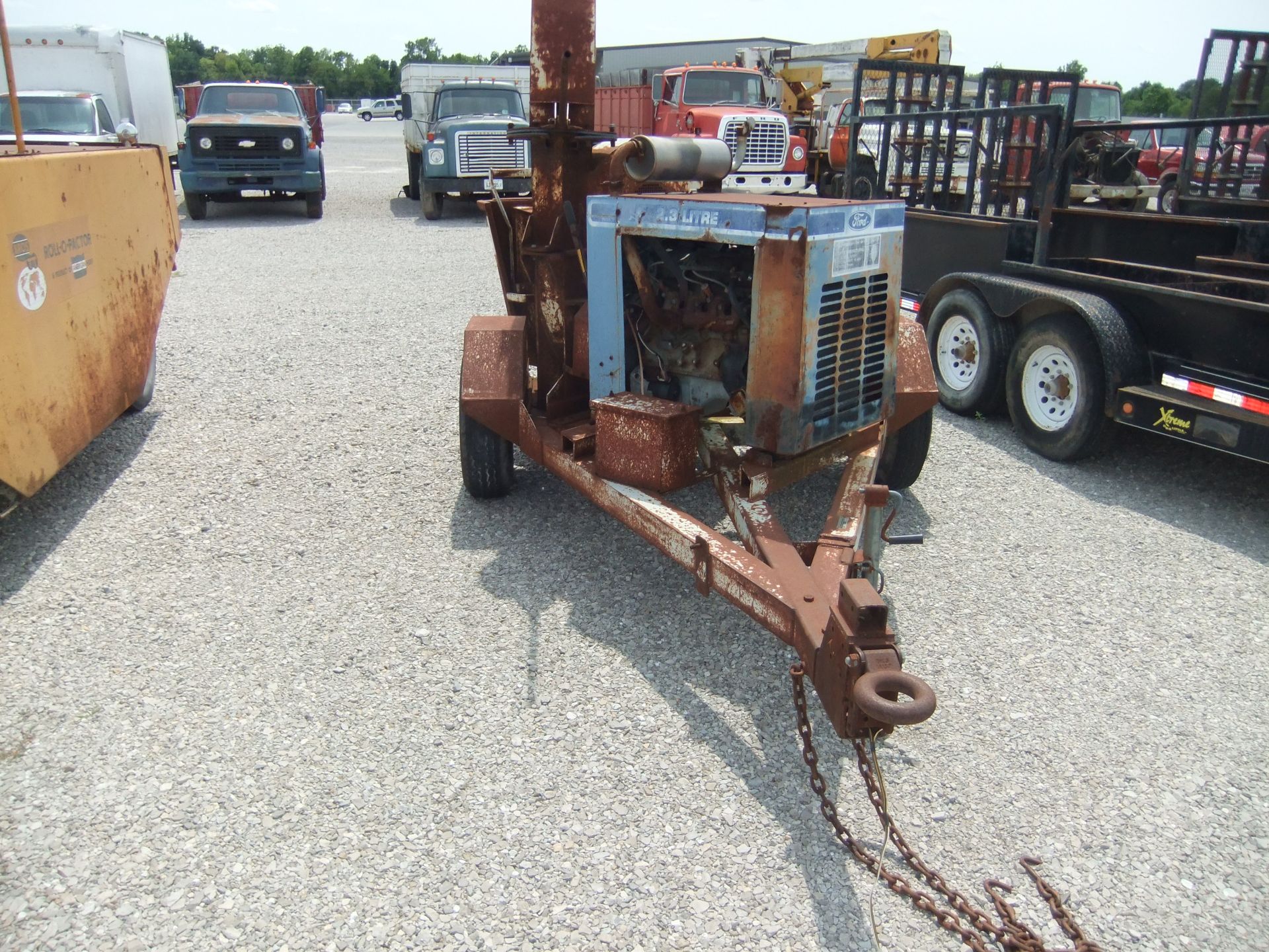 Olathe Model 986 Chipper with Ford 2.L Engine - Rough Condition from City of Belleville