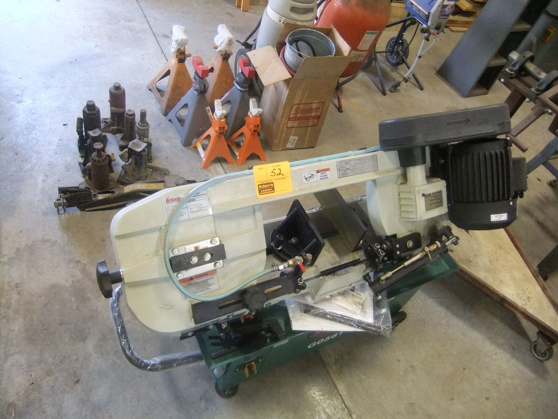 GRIZZLEY CHOP BAND SAW 47HQ439