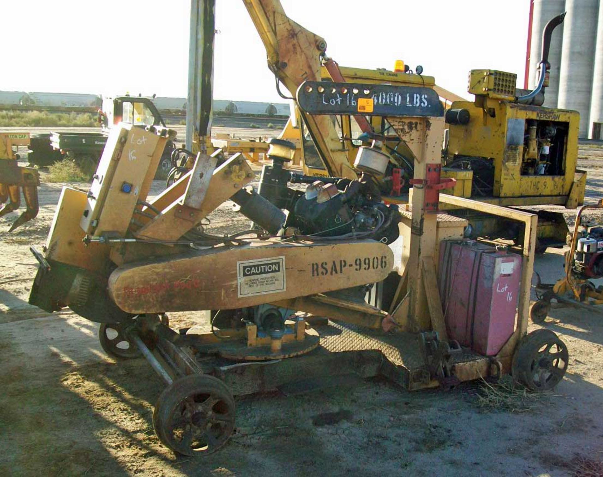 RSAP9906-NU-BEAR RAIL SAW MEADOWELD RS97GPF, SER# 399. 435 HRS.