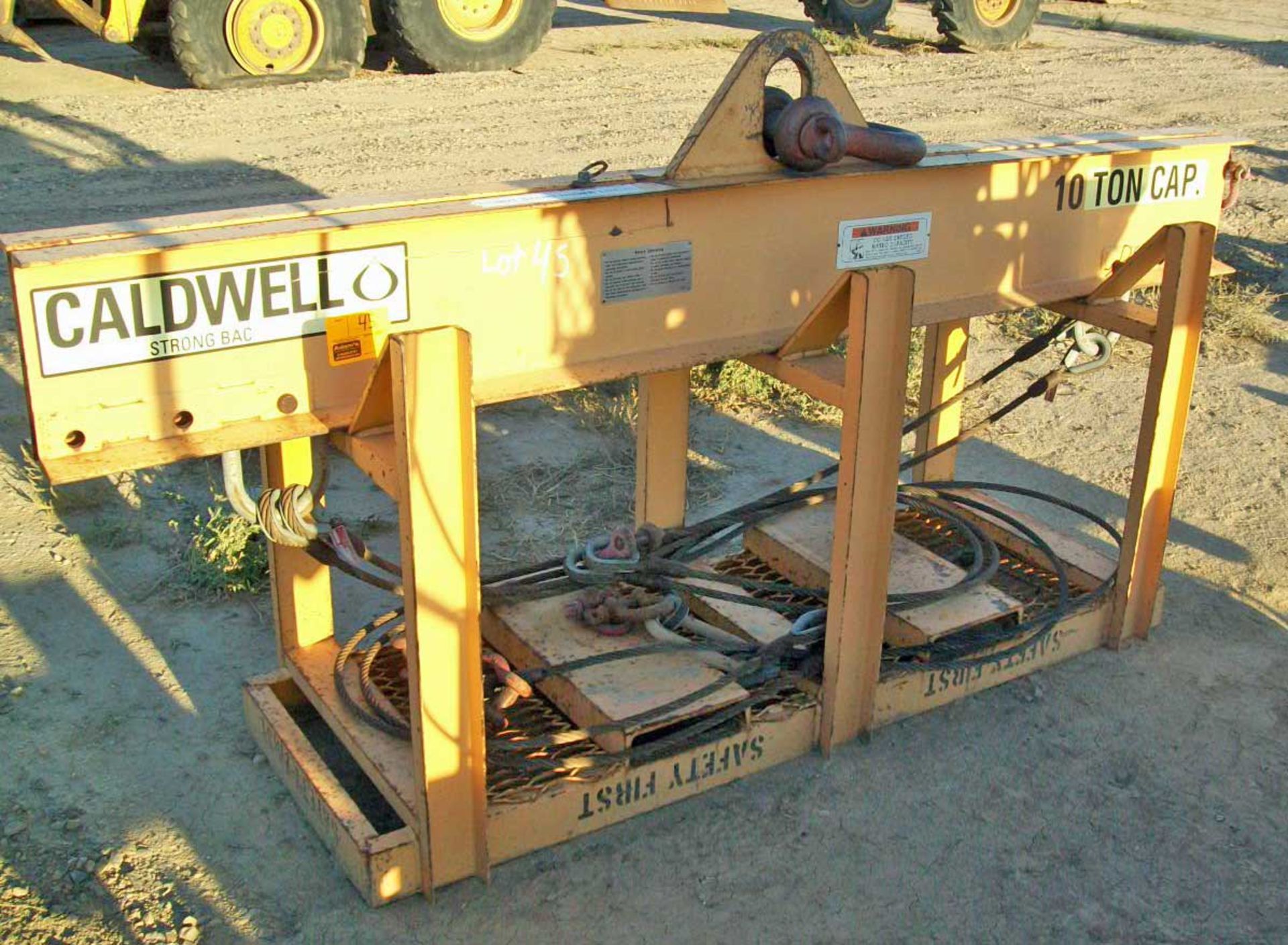 CALDWELL STRONG BAC 10T LIFITING BEAM WITH CABLE