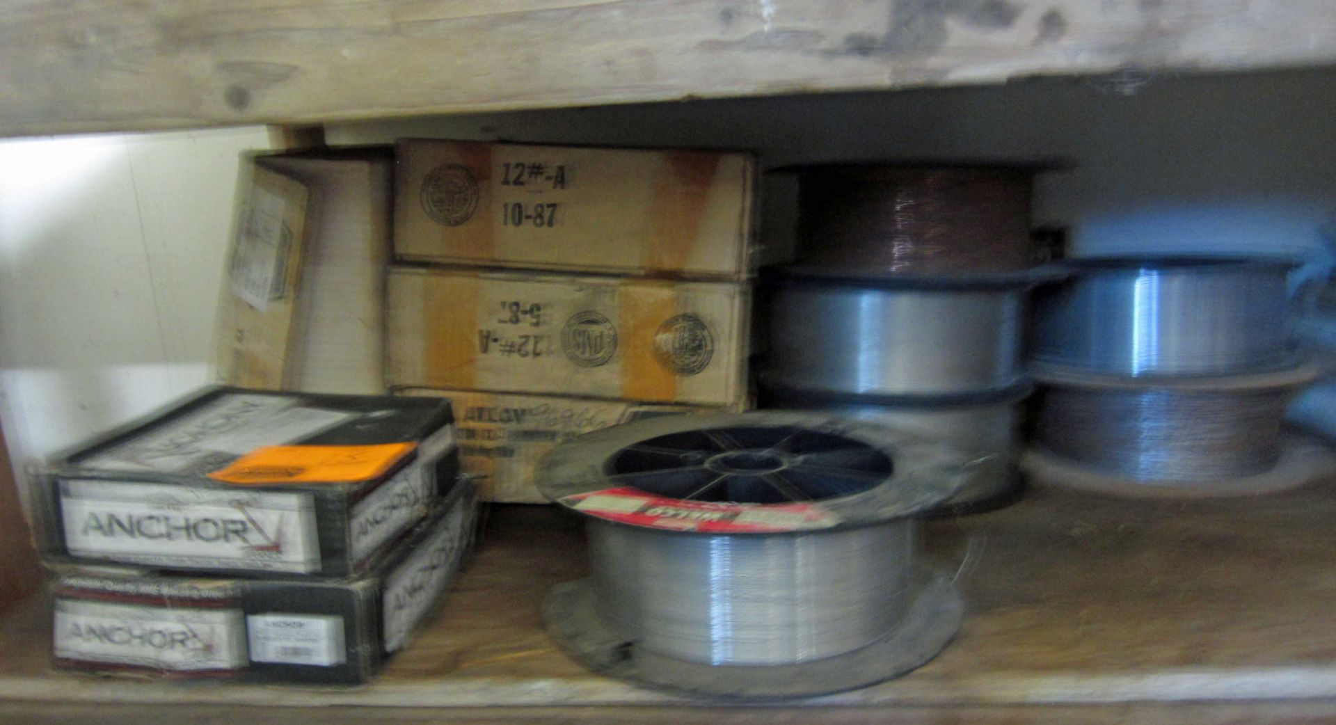 ROLLS OF WELDING WIRE, APPROX 12