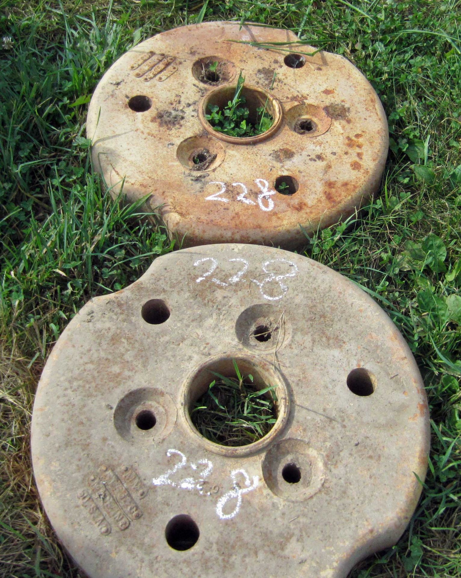 MINNEAPOLIS MOLINE TRACTOR WEIGHTS