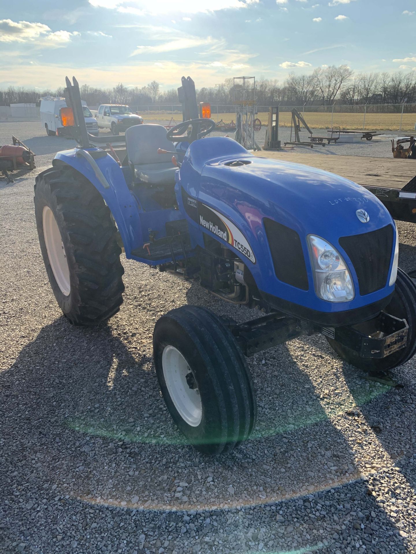 NEW HOLLAND TRACTOR. SER#TCSSDA - Image 2 of 2