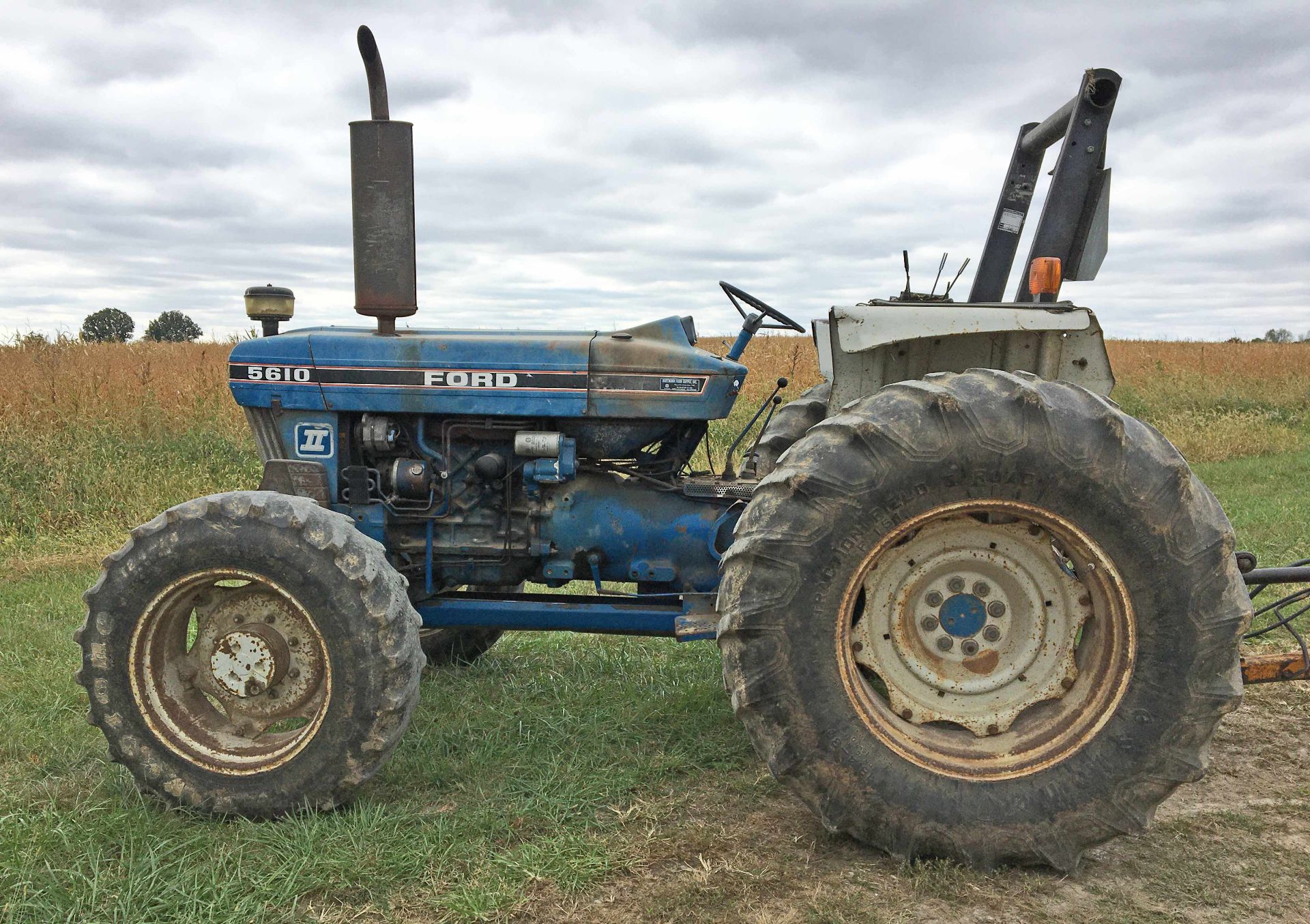 1986 5610 FORD TRACTOR, 4WD, SER#C763656 - Image 2 of 4