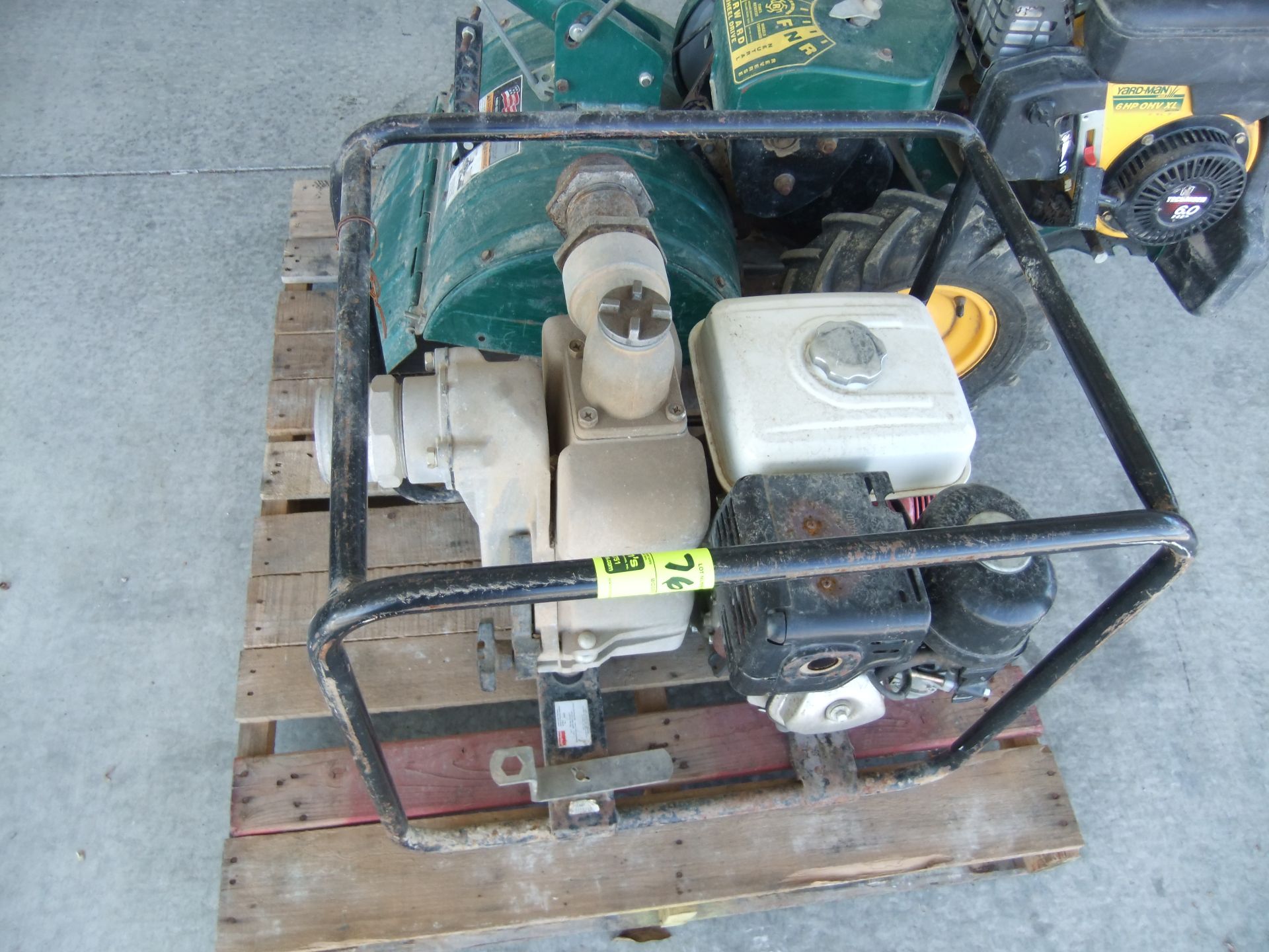 HONDA 8HP GAS ENGINE PUMP