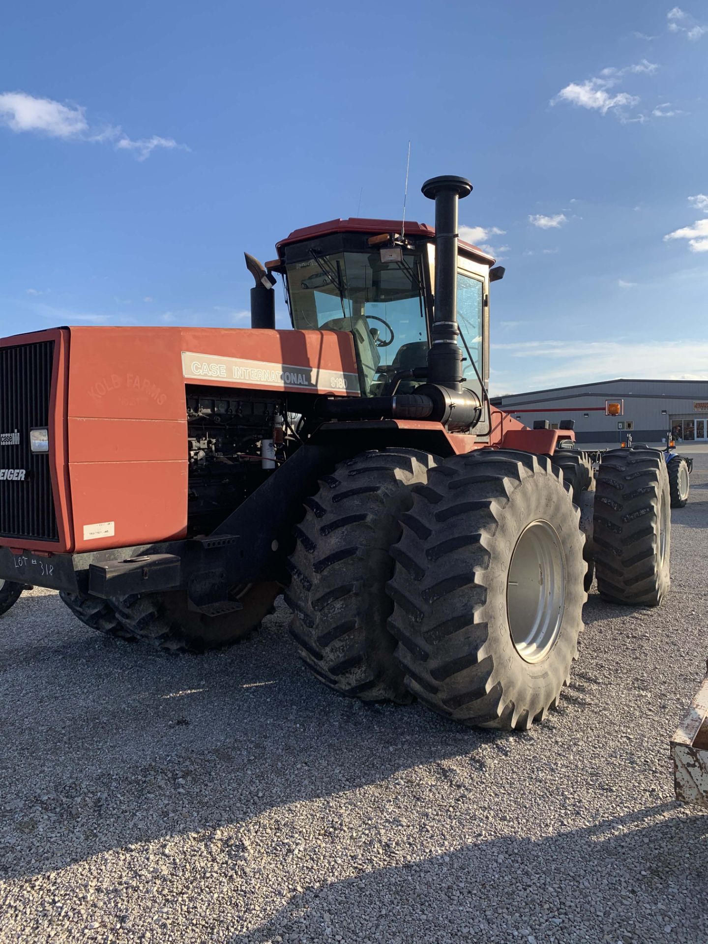 9180 CASE INTERNATIONAL TRACTOR, 6200 HRS, NEW BATTERY, NEW AIR CONDITIONER. - Image 3 of 5