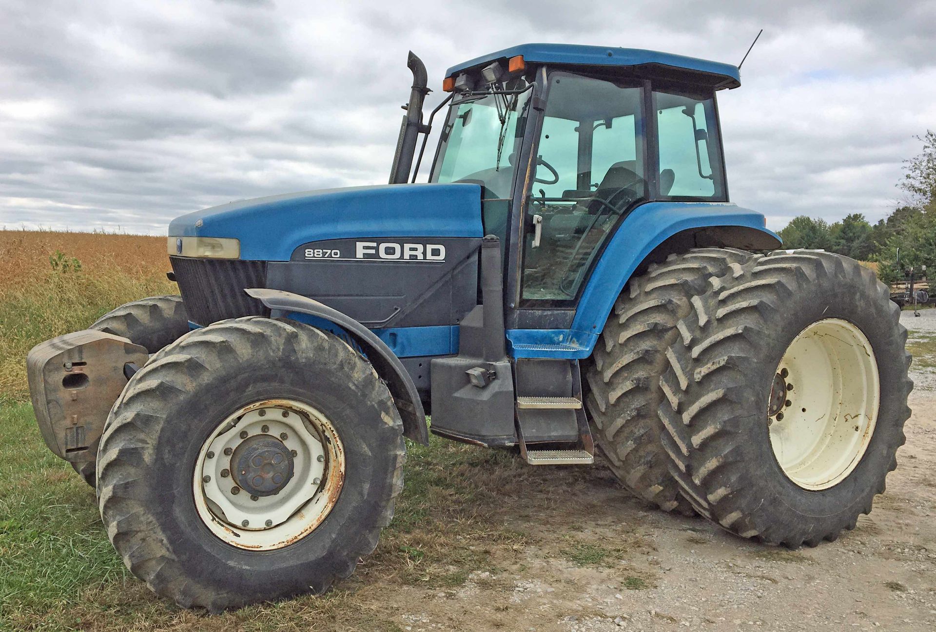 1994 FORD 8870 TRACTOR, 4WD, 6675HRS, SER#404188 - Image 2 of 4