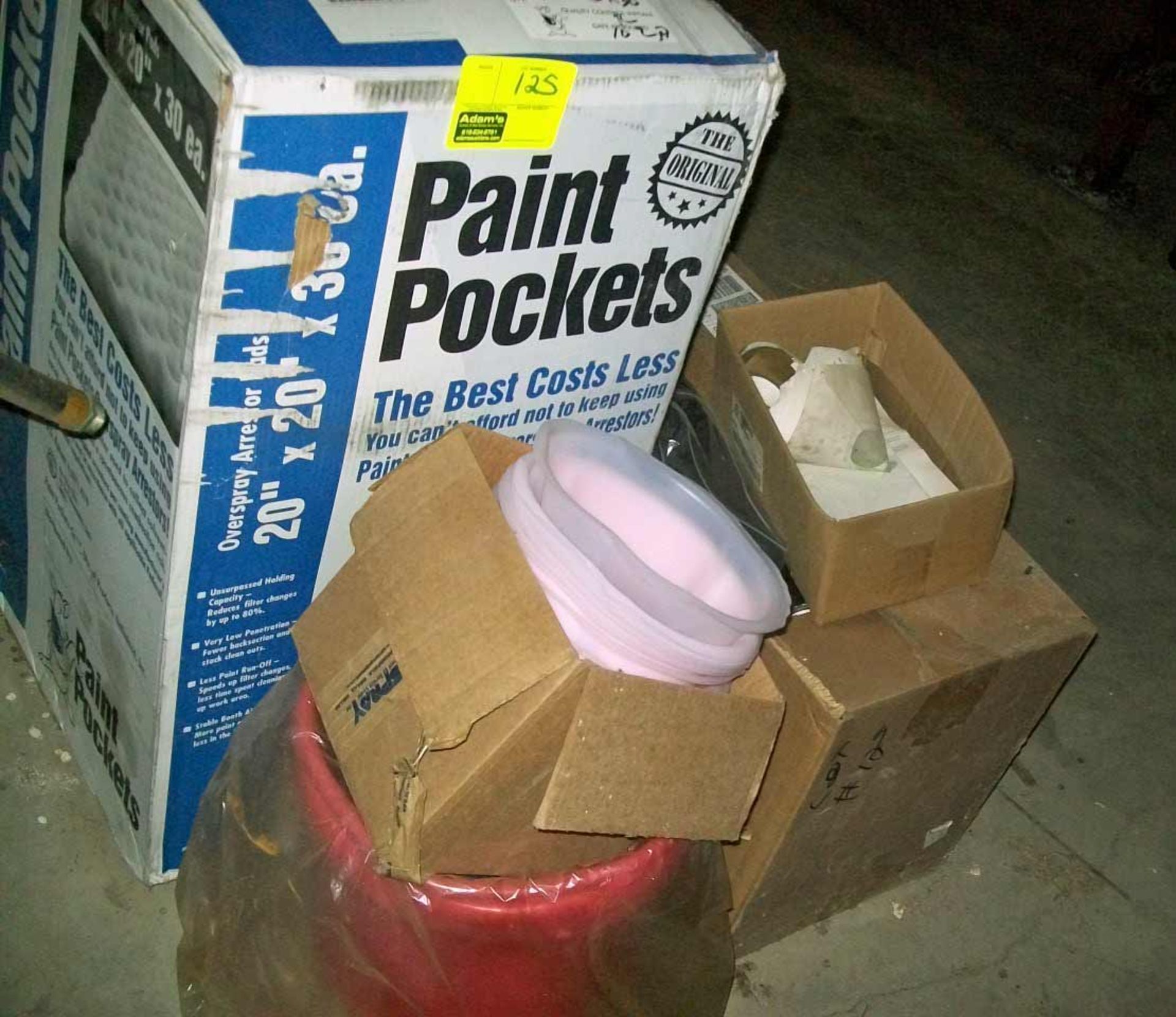 PAINT BUCKETS, FILTERS AND SUPPLIES