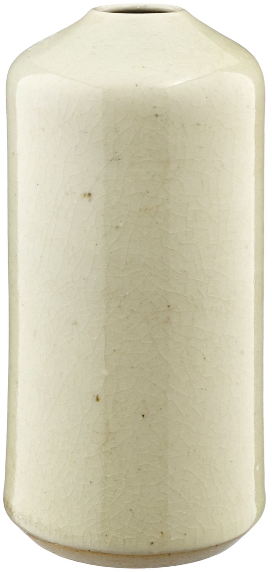 Zwei Vasen "Mario Mascarin"Mitte 20. Jh. Graue Keramikvasen mit Krakelee-Glasur. Beide im Stand - Bild 3 aus 5
