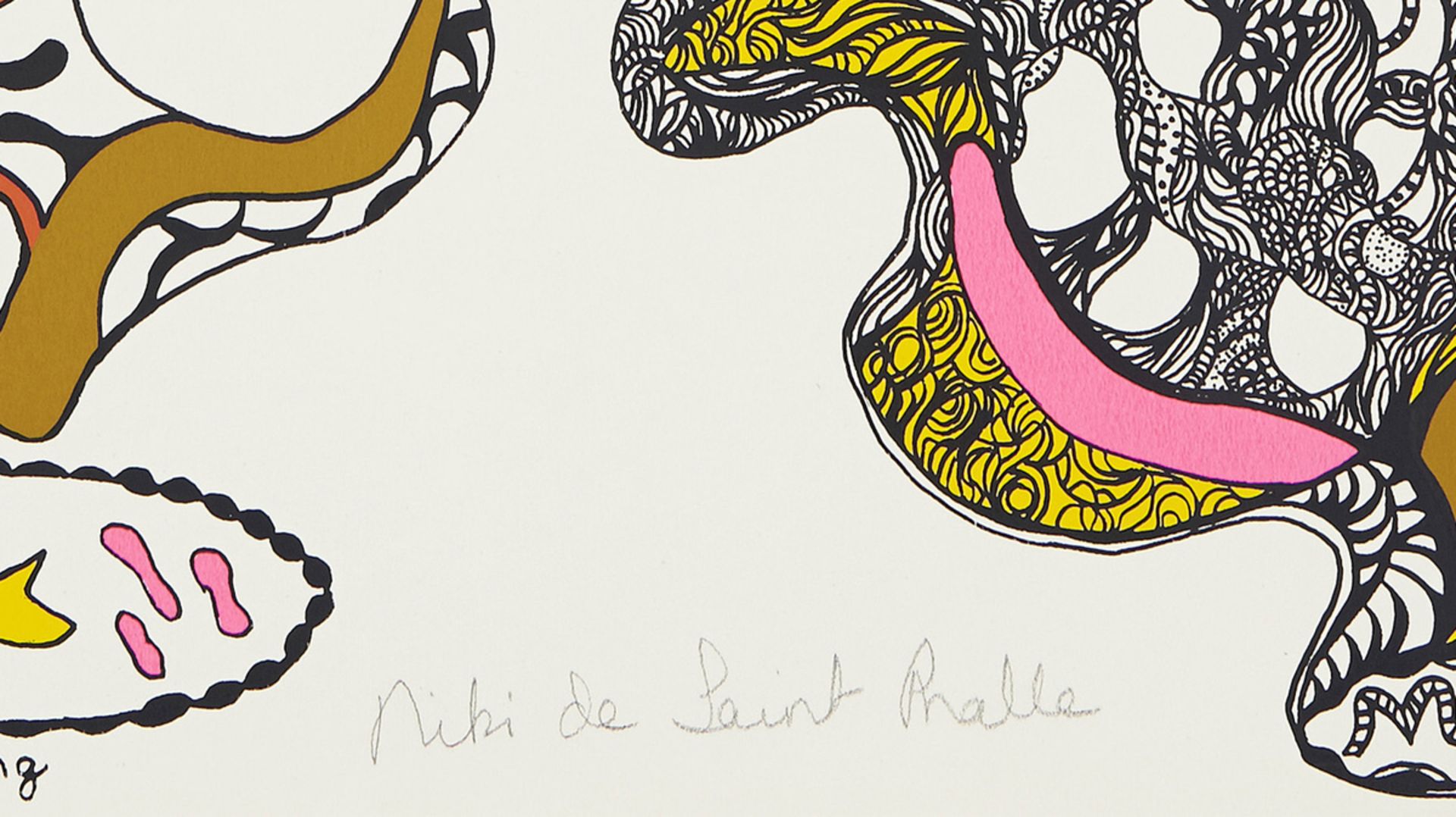de Saint-Phalle Niki1930 - 2002 Paris"I Would Like to Give You Everything". Farbserigrafie auf - Bild 2 aus 3