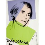 Warhol Andy1928 Pittsburgh PA - 1987 New York"Self Portrait". Farbdruck auf Papier. 1978. "Atelier