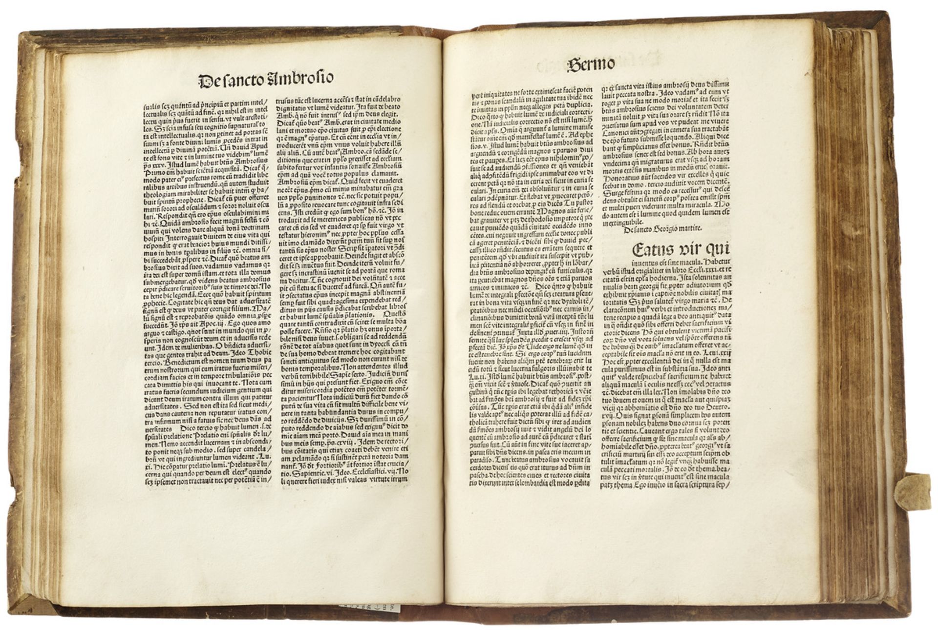 InkunabelFerrerius Vincentus. Sermones de sanctis. Pars III. Köln (Heinrich Quentell), 1487. 137 (