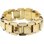 Gold-ArmbandGelbgold 585. 19 cm x 2.1 cm. 71 g.- - -20.00 % buyer's premium on the hammer price7.