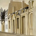 His Andreas1928 Basel"Rue de Grenelle à Paris". Oel auf Leinwand. Unten links signiert. Datiert