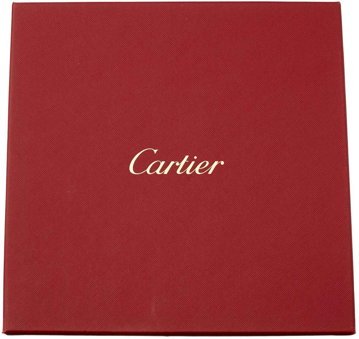 Halstuch "Cartier"Carré von "Cartier, Paris". Bedruckte Seide, in Originalbox. 88 cm x 87 cm.- - - - Image 2 of 2