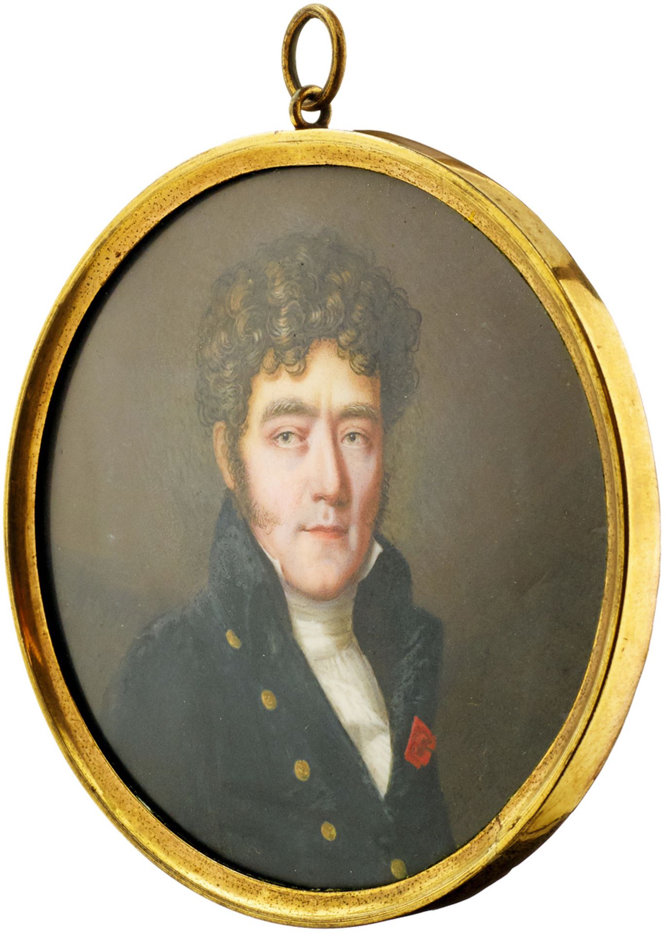 Portrait "von Rüttimann"Luzern, um 1810. "Vincentus von Rüttimann (1769-1844), Landammann der