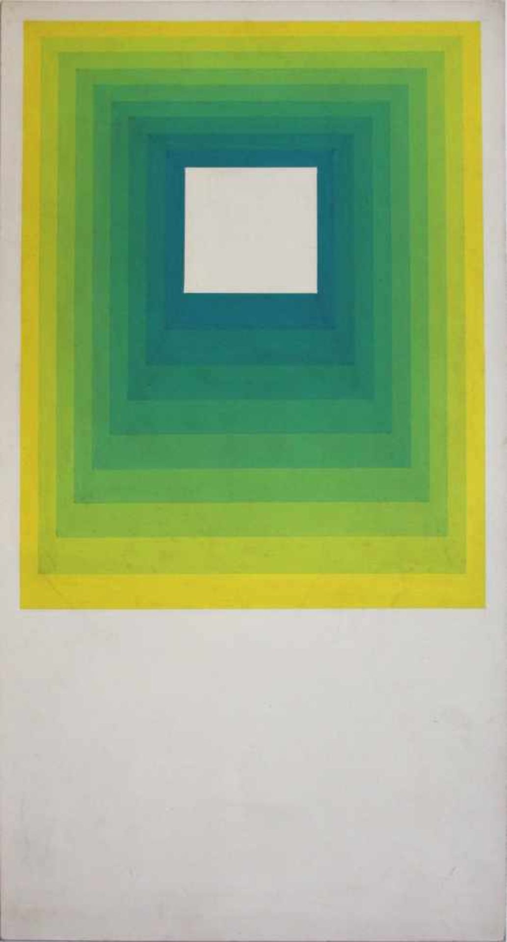 Unbekannter KünstlerOhne Titel Acryl auf Papier, vmtl Probearbeit für Druck42 x 22 cm