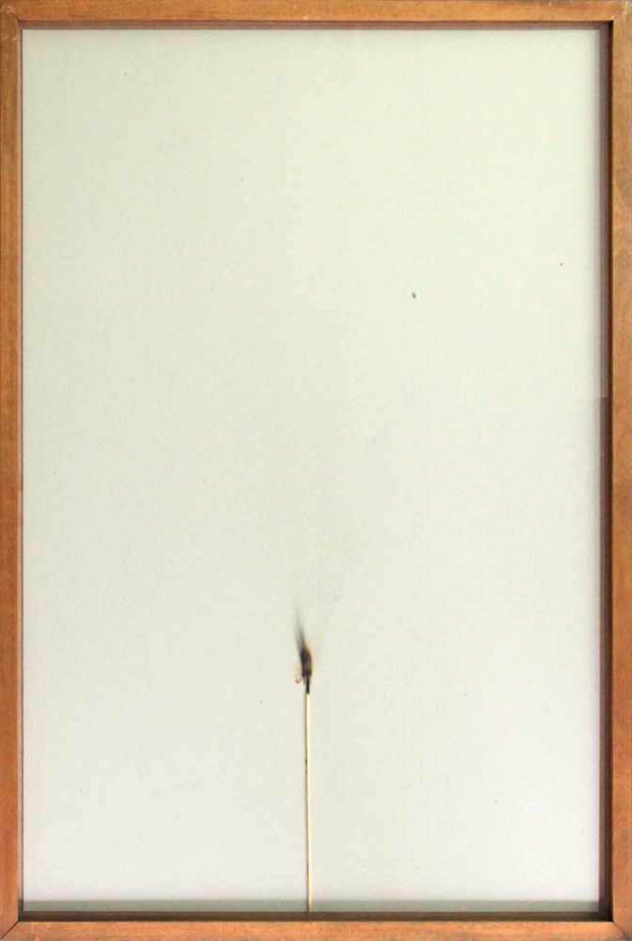 Aubertin Bernard1934-2015Dessin de feu1974Streichholz auf Karton101 x 71 cm