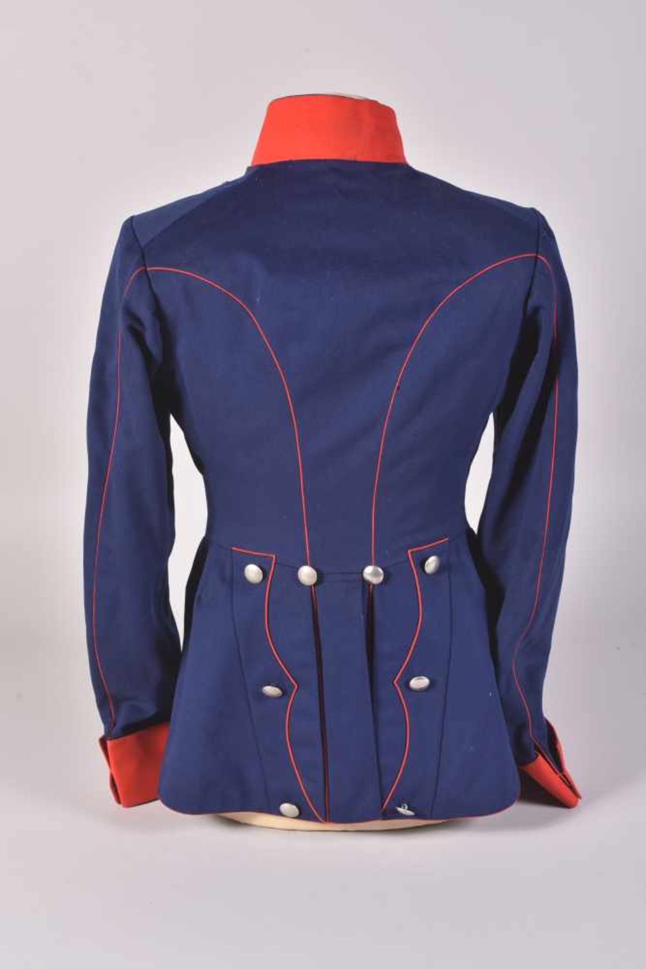 Veste allemande dit Uhlanka, troupe de uhlan Mle 1895, fabrication tailleur, peut être attribuée - Bild 2 aus 4