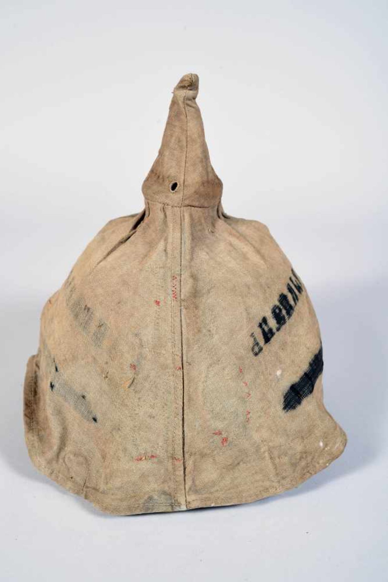 Wurtemberg. Casque à pointe troupe du 119° régiment de réserve. Très belle bombe dans son vernis d’