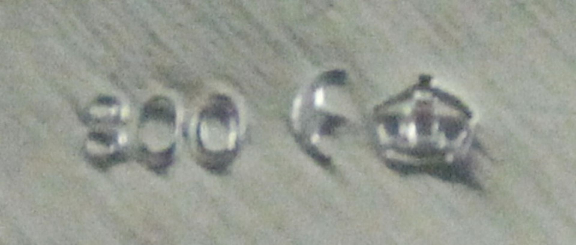 Ovale Anbietschale aus 800er Silber, Hanau, Gewicht ca.: 333gr.durchbrochen gearbeitete in Felder - Bild 2 aus 2