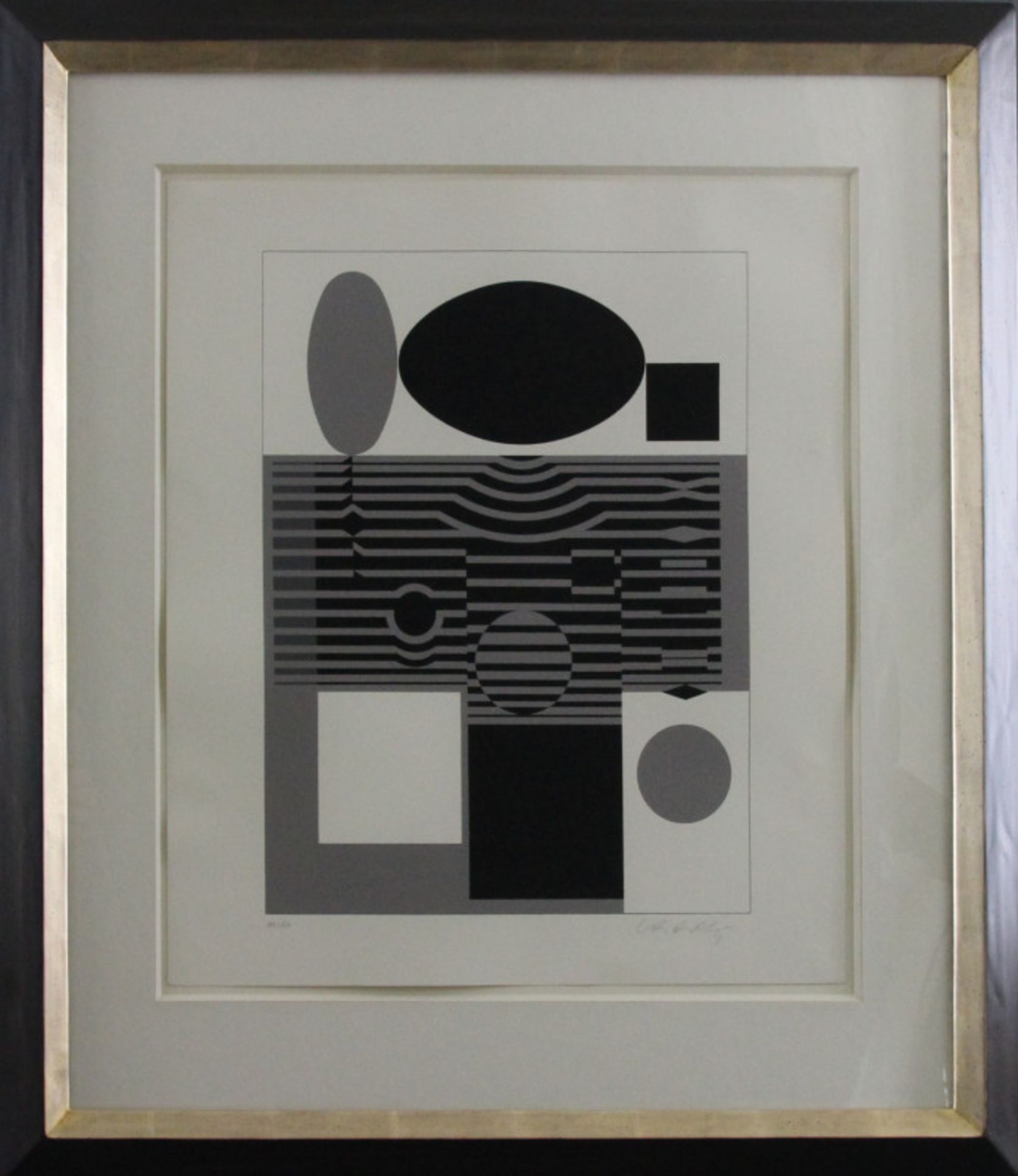 Victor Vasarely (1906 - 1997) - Lithographie/Papier, " Laika IV" Edition "119/250", guter