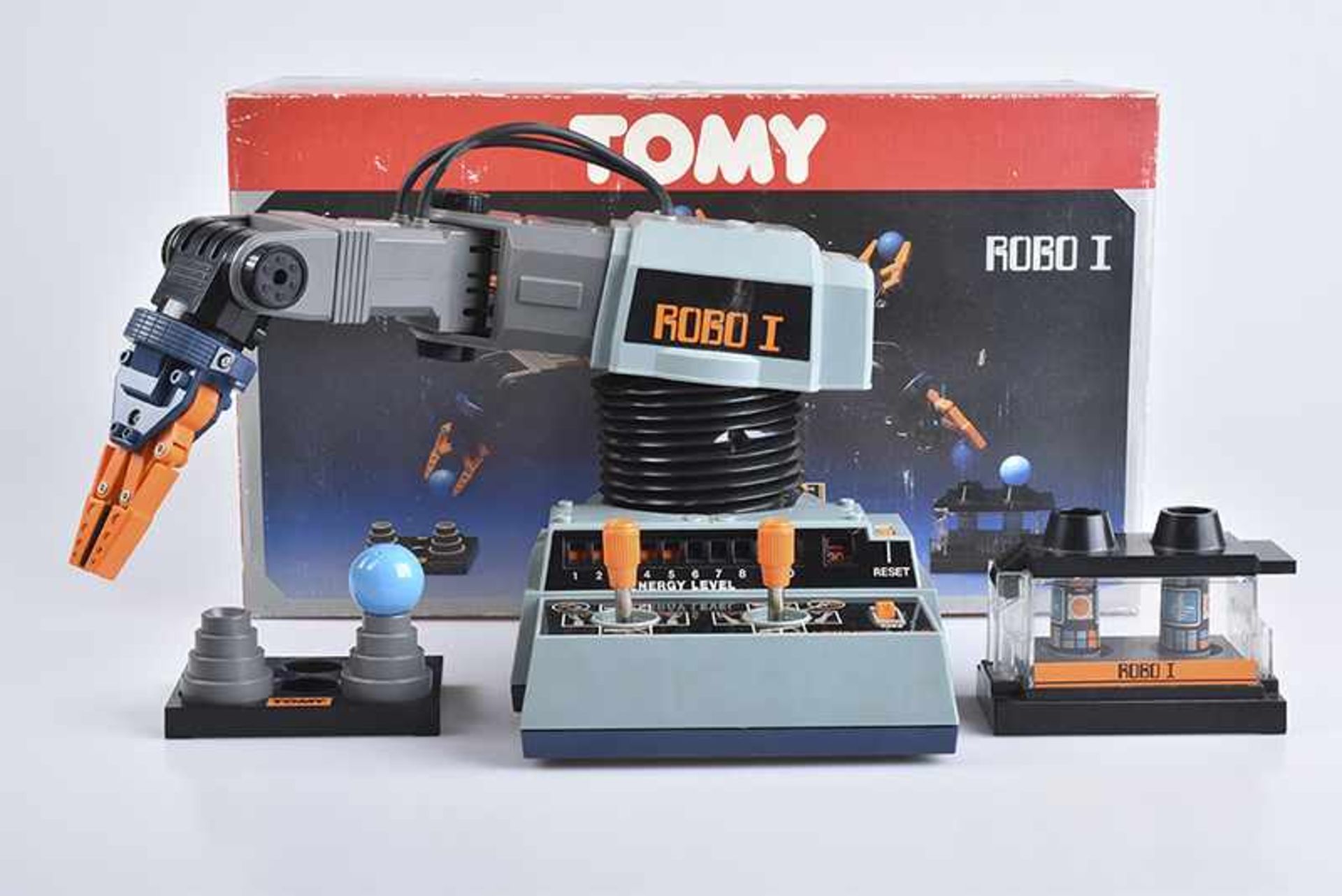 TOMY Robo I, 70er Jahre, Made in Japan, Kunststoff, H 19 cm, BA, Z 1-2, Okt.